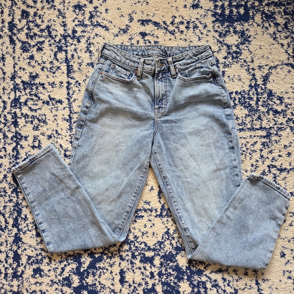 Old Navy Pants - Old Navy Women's Straight Leg Light Blue Pants